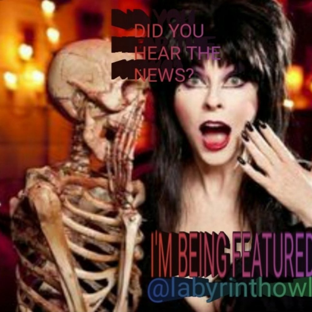 I'm Featured Today! 10/2 in the Elvira Share Game by @labyrinthowl